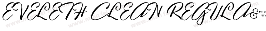 EVELETH CLEAN REGULA字体转换
